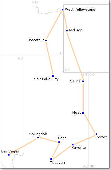 Streckenführung